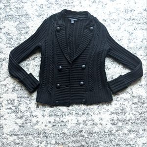 Banana Republic Cardigan Cable Knit Military